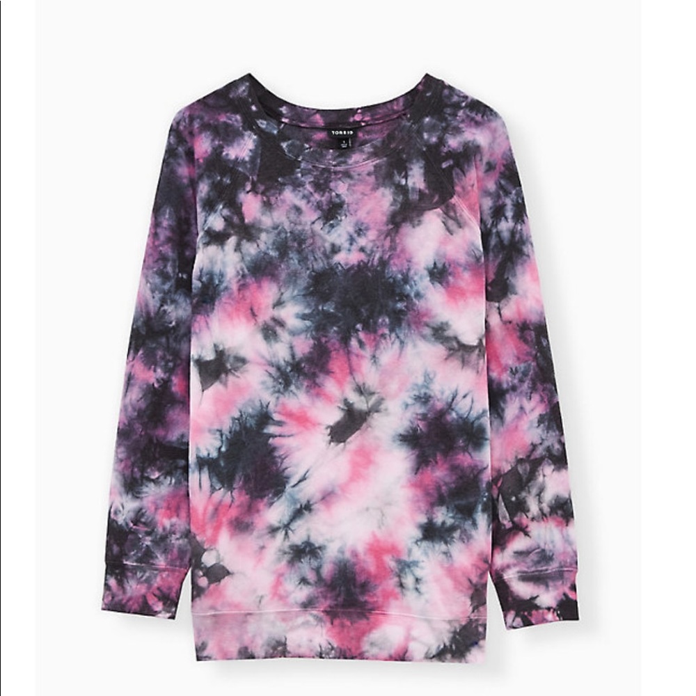 ISO: tie dye breast cancer awareness sweatshirt